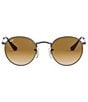 Color:Gunmetal - Image 2 - Round Metal 50mm Sunglasses