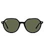 Color:Black - Image 2 - Thalia Rb2195 53mm Sunglasses