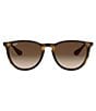 Color:Matte Havana - Image 2 - The Erika Classic Sunglasses