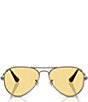 Ray-Ban Unisex RB3925 58mm Pilot Sunglasses - Image 2
