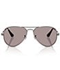 Ray-Ban Unisex RB3925 58mm Pilot Sunglasses - Image 2