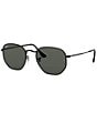Color:Black - Image 1 - Unisex 0RB3548N 54mm Square Sunglasses