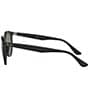 Ray-Ban Unisex 0RB4305 53mm Round Polarized Sunglasses, Color:Black - Image 3