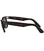 Color:Tortoise Grey Polarized - Image 3 - Unisex Classic Wayfarer 50mm Polarized Sunglasses
