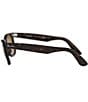 Color:Tortoise Brown Polarized - Image 3 - Unisex Classic Wayfarer 50mm Polarized Sunglasses