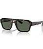 Ray-Ban Unisex Corrigan RB4397 Havana 54mm Pilot Sunglasses, Color:Havana - Image 1