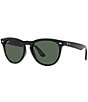 Color:Black - Image 1 - Ray-ban Unisex Iris 54mm Round Sunglasses