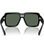 Ray-Ban Unisex Magellan 54mm Square Sunglasses, Color:Black - Image 4