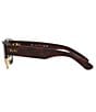 Ray-Ban Unisex Mega Clubmaster 53mm Sunglasses - Image 3