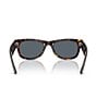 Ray-Ban Unisex Mega Wayfarer II 0832S 55mm Havana Square Sunglasses - Image 4