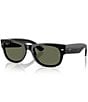 Ray-Ban Unisex Mega Wayfarer II 0832S 55mm Polarized Sunglasses - Image 1