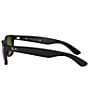 Color:Black Blue - Image 3 - Unisex New Wayfarer 0rb2132 52mm Mirrored Sunglasses