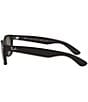 Ray-Ban Unisex New Wayfarer 52mm Sunglasses, Color:Matte Black - Image 3