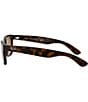 Color:Light Havana - Image 3 - Unisex New Wayfarer 58mm Sunglasses