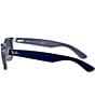 Color:Blue - Image 3 - Unisex New Wayfayrer 0RB2132 52mm Sunglasses