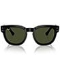 Ray-Ban Unisex Mega Hawkeye Sunglasses, Color:Black - Image 2