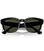 Ray-Ban Unisex Mega Hawkeye Sunglasses, Color:Black - Image 5