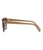 Ray-Ban Unisex RB0707S 50mm Square Sunglasses, Color:Light Brown - Image 3