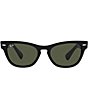 Color:Black - Image 2 - Unisex Rb2201 54mm Square Sunglasses