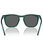 Color:Transparent Green - Image 4 - Unisex RB2210 53mm Transparent Square Sunglasses