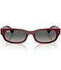 Ray-Ban Unisex RB2236 54mm Irregular Sunglasses - Image 2
