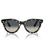 Ray-Ban Unisex RB2241 Wayfarer Way 54mm Tortoise Oval Sunglasses, Color:Gunmetal Tortoise - Image 2