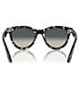 Ray-Ban Unisex RB2241 Wayfarer Way 54mm Tortoise Oval Sunglasses, Color:Gunmetal Tortoise - Image 4