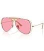 Ray-Ban Unisex RB3138M 58mm Pilot Sunglasses - Image 1