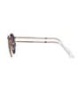 Ray-Ban Unisex RB3447 53mm Rose Gold Frame Round Sunglasses, Color:Rose Gold Blue - Image 3