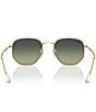 Color:Arista/Green Vintage - Image 3 - Unisex RB3548 54mm Hexagonal Sunglasses