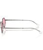 Color:Gunmetal/Pink - Image 3 - Unisex RB3728 58mm Irregular Sunglasses