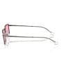 Color:Gunmetal/Pink - Image 3 - Unisex RB3741 Emy 59mm Rectangular Sunglasses