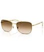 Ray-Ban Unisex RB3755 62mm Rectangle Sunglasses - Image 1