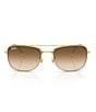 Ray-Ban Unisex RB3755 62mm Rectangle Sunglasses - Image 2