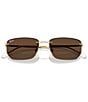 Ray-Ban Unisex RB3768 56mm Irregular Sunglasses, Color:Arista/Dark Brown - Image 5