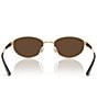 Ray-Ban Unisex RB3774D 55mm Oval Sunglasses, Color:Arista/Dark Brown - Image 4