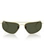 Ray-Ban Unisex RB3780 63mm Rectangle Sunglasses - Image 2