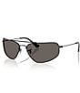 Ray-Ban Unisex RB3780 63mm Rectangle Sunglasses - Image 1