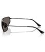 Ray-Ban Unisex RB3780 63mm Rectangle Sunglasses - Image 4