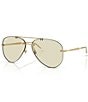 Ray-Ban Unisex RB3791 62mm Polarized Aviator Sunglasses - Image 1
