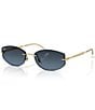 Ray-Ban Unisex RB3792 55mm Oval Sunglasses - Image 5