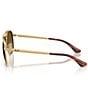 Ray-Ban Unisex RB3793 Bill Max 59mm Polarized Square Aviator Sunglasses - Image 4