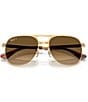 Ray-Ban Unisex RB3793 Bill Max 59mm Polarized Square Aviator Sunglasses - Image 5