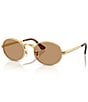 Ray-Ban Unisex RB3931 54mm Rectangle Sunglasses - Image 5