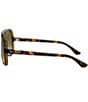 Ray-Ban Unisex RB4125 59mm Aviator Sunglasses, Color:Havana - Image 3