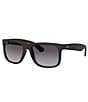 Color:Black - Image 1 - Unisex RB4165 51mm Rectangle Sunglasses