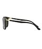 Color:Black - Image 3 - Unisex RB4386 54mm Square Sunglasses