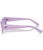 Ray-Ban Unisex RB4425 Teru 54mm Rectangle Sunglasses, Color:Lilac/Violet - Image 3
