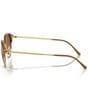 Color:Brown - Image 3 - Unisex RB442955-Y 55mm Irregular Sunglasses