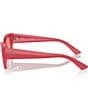 Color:Pink - Image 3 - Unisex RB4430 Zena 52mm Irregular Cat Eye Sunglasses